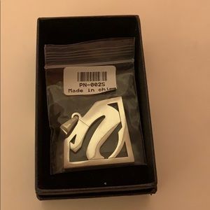 Supergirl necklace charm